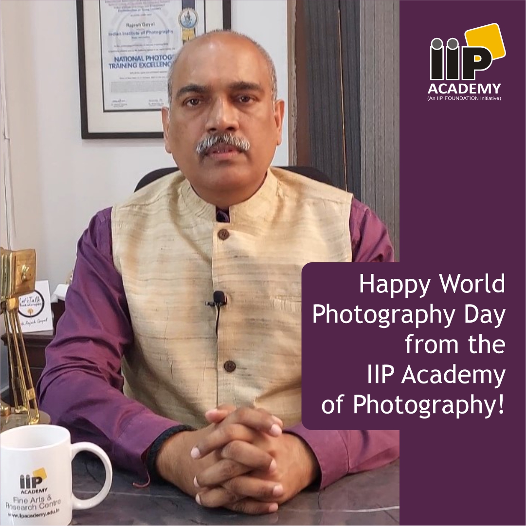 Happy World Photography Day from the IIP Academy of Photography!